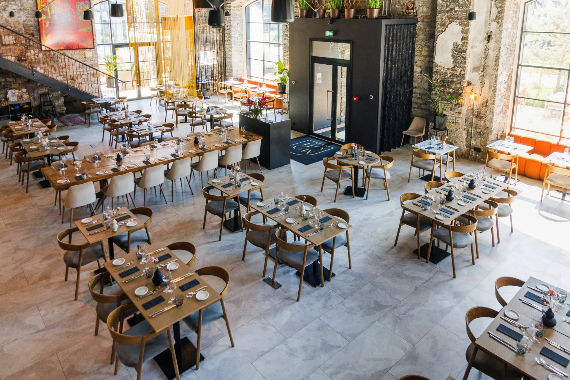 Restoran Moon saali ülevaade Telliskivis
