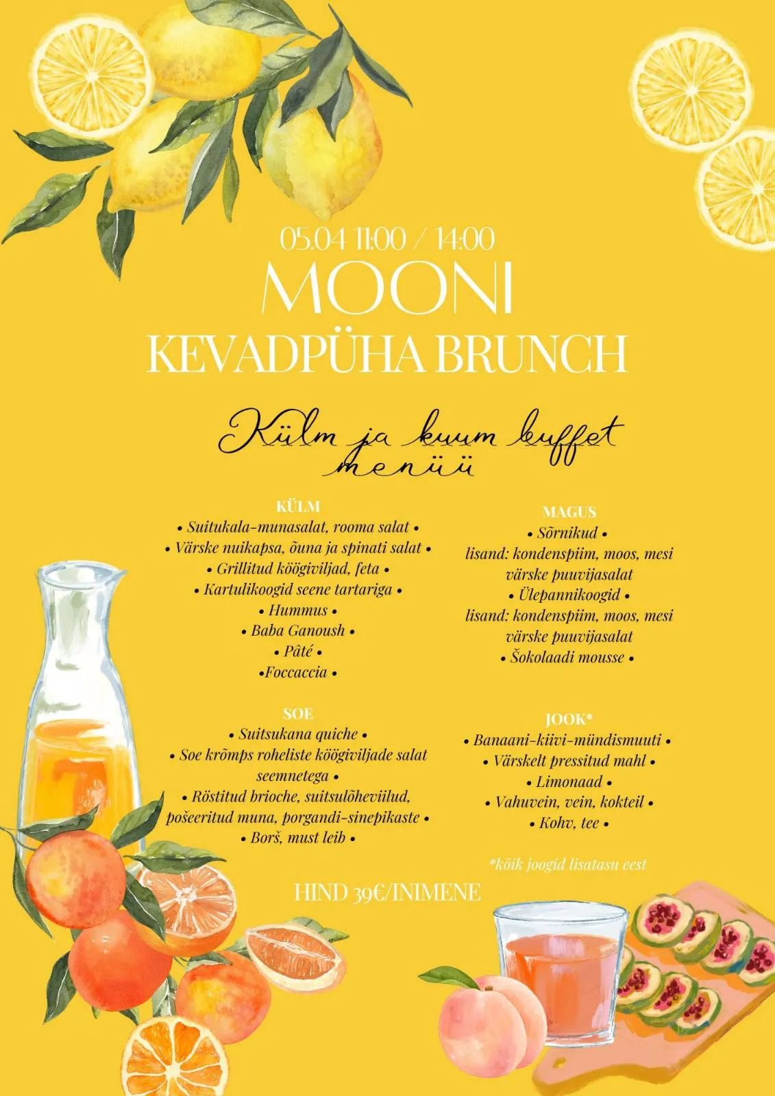 Mooni esimene BRUNCH