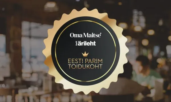 Restoran MOON valiti Oma Maitse ja Delfi Ärilehe lugejate poolt Eesti parimate õhtusöögikohtade TOP 3 hulka